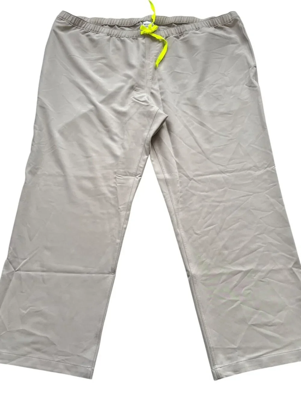 Figs Scrub pants Pisco Basic mens 5XL R khaki beige drawstring elastic waist